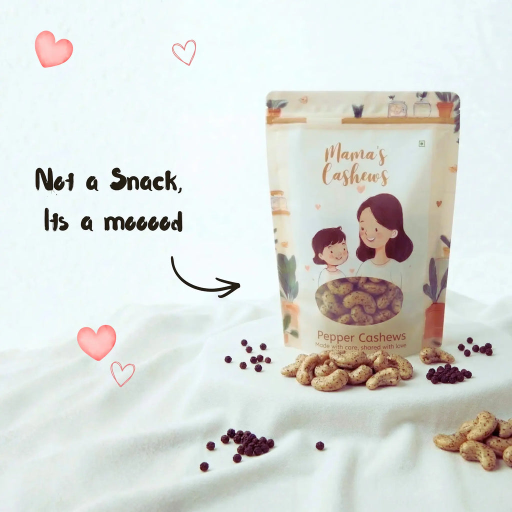 Pepper Cashews (250g)