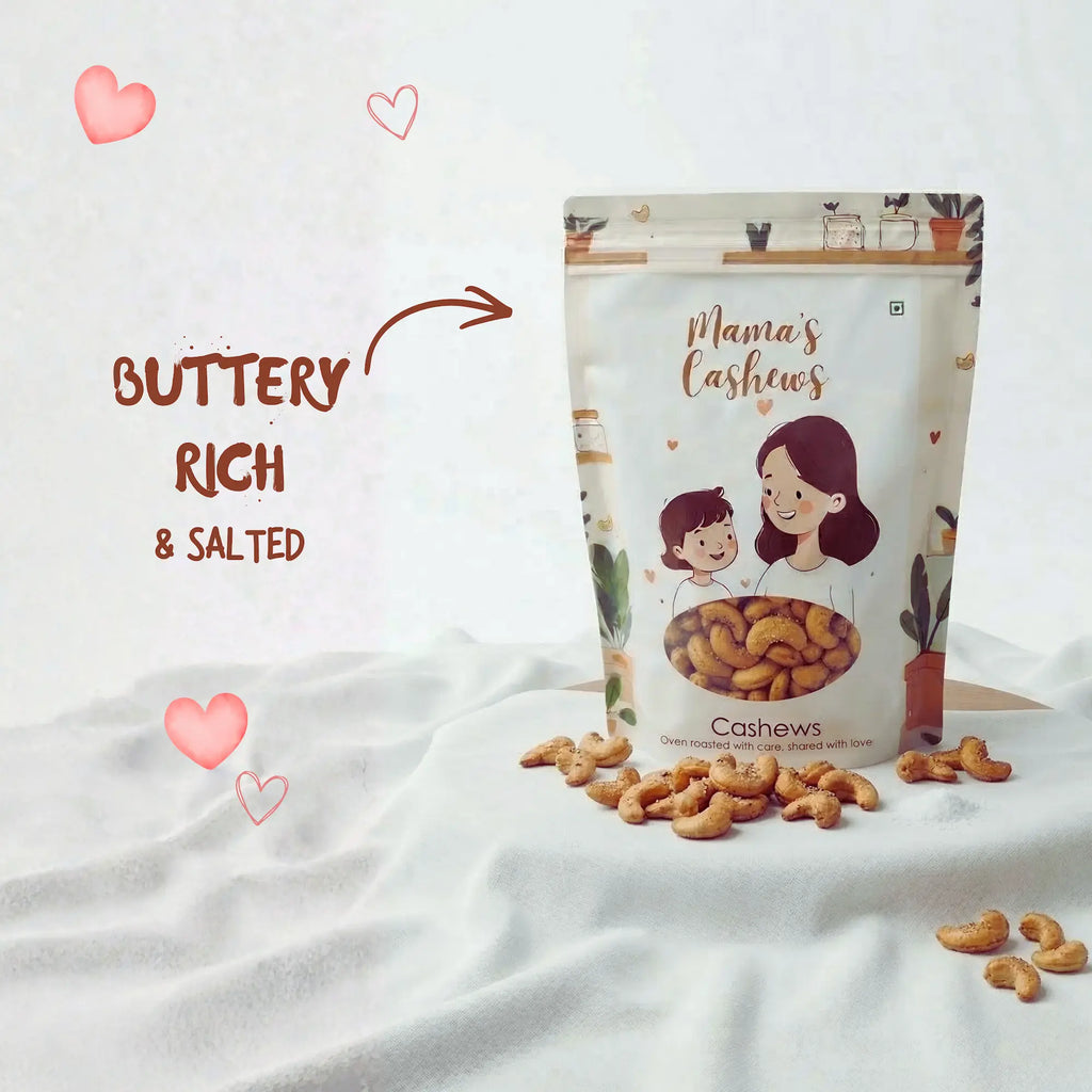 Oil & Ghee Roasted - Salted (250g)